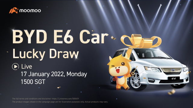 BYD E6 Car Lucky Draw