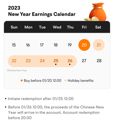 Don&#039;t miss the chance to earn even on Chinese New Year!
