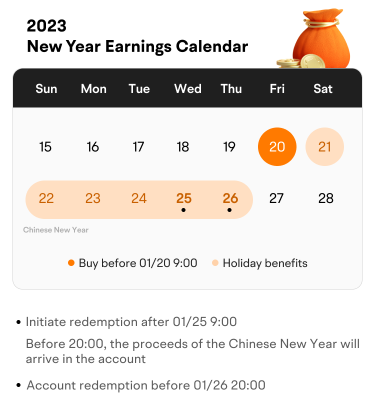 Don&#039;t miss the chance to earn even on Chinese New Year!