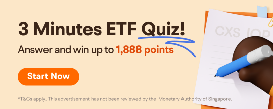 Take the ETF quiz and win up to 1,888* points!