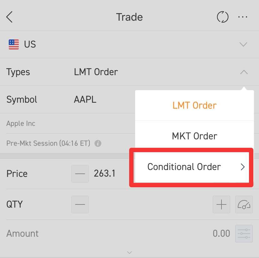 How to Set Stop Loss for a Trade? | Order Types on Moomoo