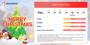 [リマインダー] クリスマスの取引カレンダー