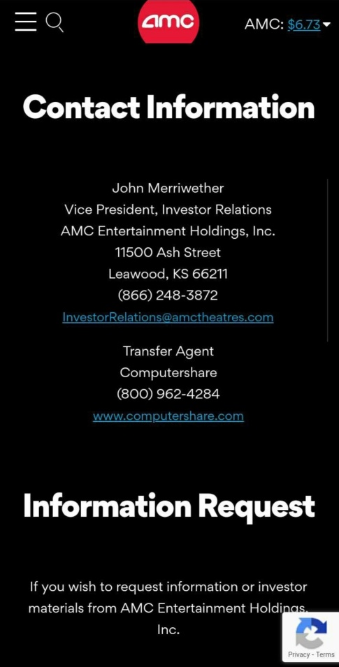 Go to AMC investor Relations to verify what I posted below. Mark Cuban said this was the way.
