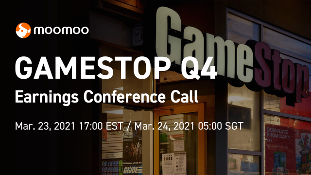 [UpcomingLive] GameStop (GME) Q4 2020 Earnings Conference Call