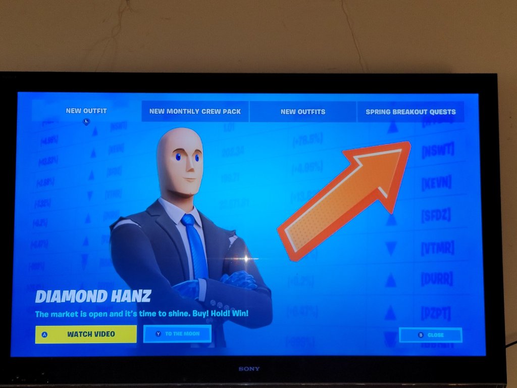 Was about to play fortnite with my son when...