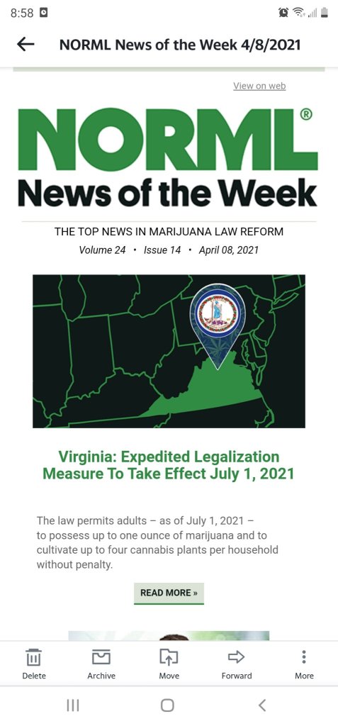 Update on Virginia