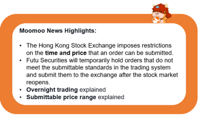 HK Stock Basics: Why is my order on hold? Watch for trading price and time