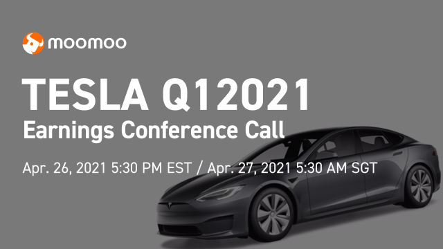 [UpcomingLive] Tesla (TSLA) Q1 2021 Earnings Conference Call