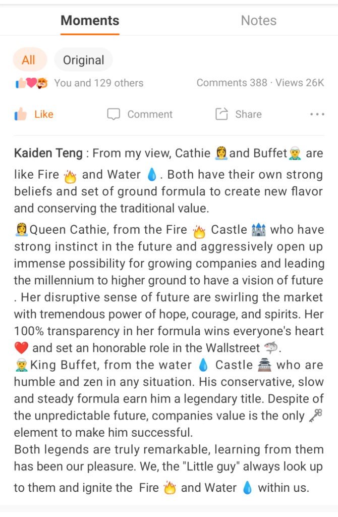 🤴 Warren Buffett vs 👸 Cathie Wood