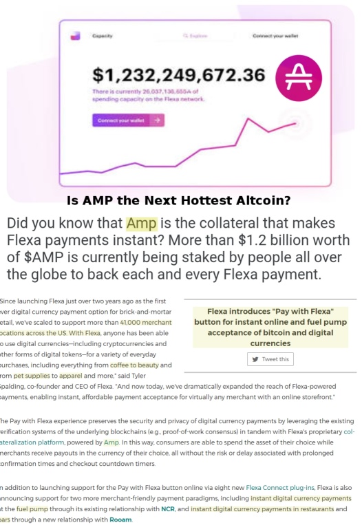 AMC 和 CLNE fam，千万不要错过 AMP Coin 之旅！已经再上涨30％了，或者这周是100％！