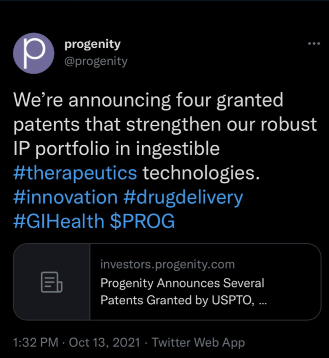 $PROG good news !