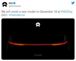 Nio 在重要年度活動前推出新模型