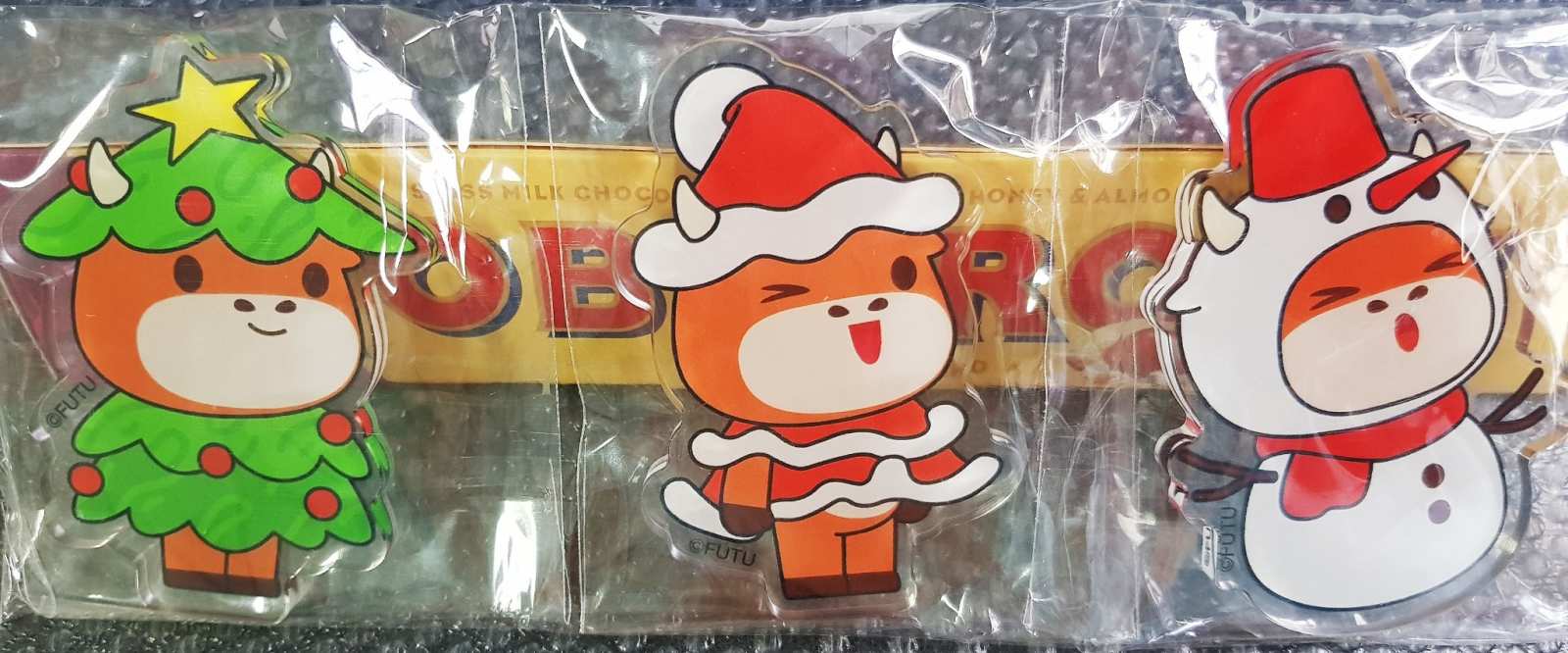 Moomoo Christmas Magnet Set
