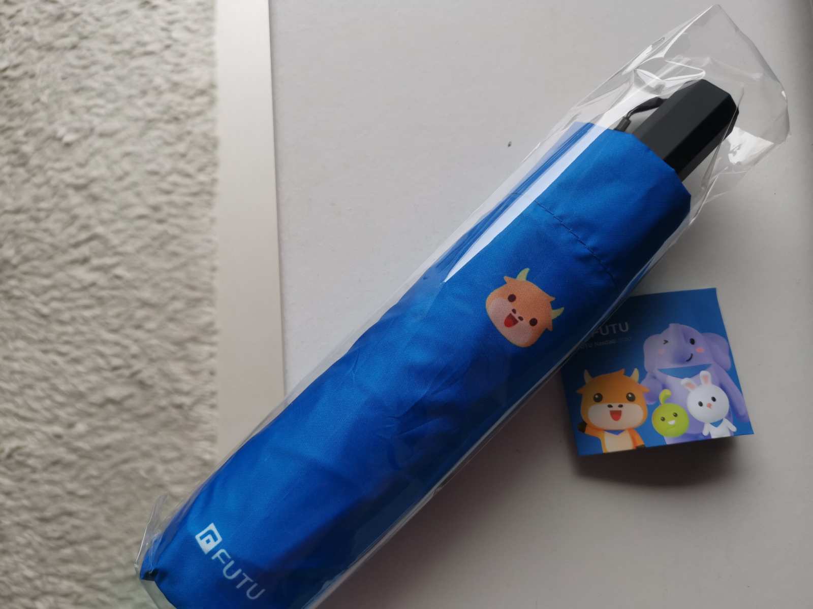 What a coincidence! MooMoo umbrella was arrived in a rainy day (the last day of 2021)