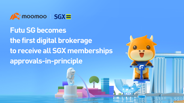 moomooは、SGXの全ての会員数の原則的な承認を受け、最初のフルサービスデジタル投資プラットフォームになる予定であり、以下の写真で示されるように、シンガポール市場に参入してからわずか1年未満で、この偉業を達成しました。