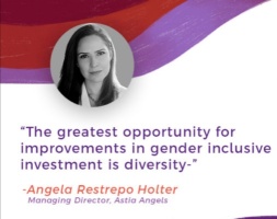 The greatest opportunity for improvements in gender inclusive investment is diversity.