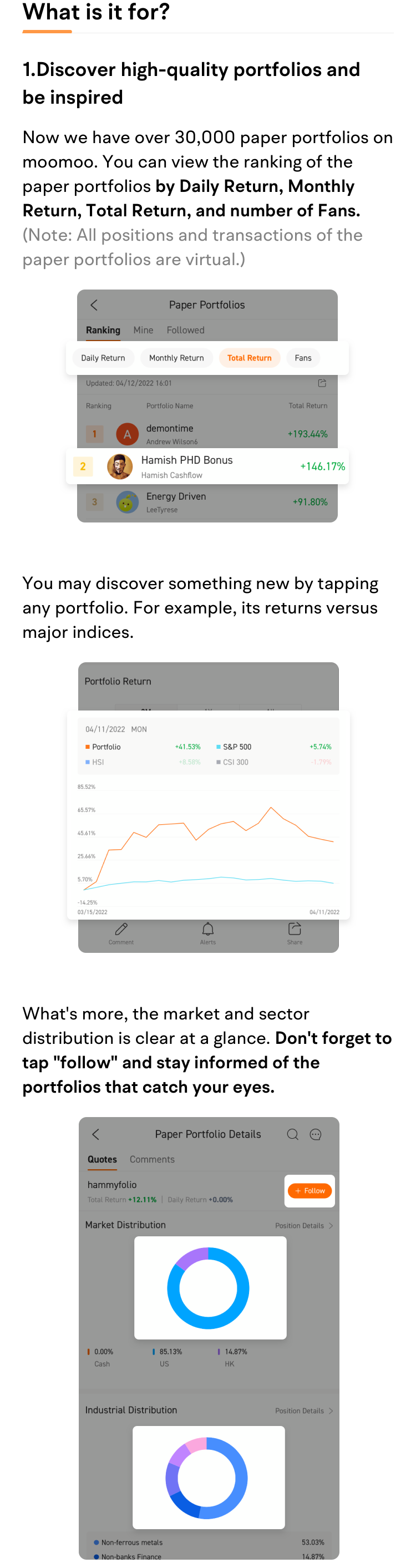 Ways to allocate assets properly? Start with a paper portfolio