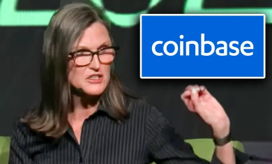 Cathie Wood of Ark Invest just sold nearly 1.41 million shares of Coinbase $COIN, at near all-time lows of $53