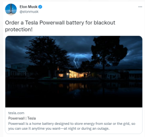 Musk: Tesla is trying to improve the availability of the Powerwall energy storage system by the end of the year