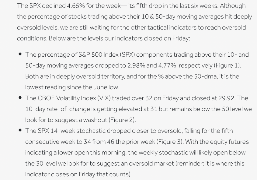 Tony Dwyers&#039;s note today. Smartest Analyst on WS, his data in March &amp; April called for a Summer Rally &amp; then this Fall fall