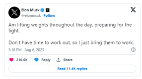Zuck Vs Musk Fight Will Be Live-Streamed On X: Elon Musk Announces On Twitter
