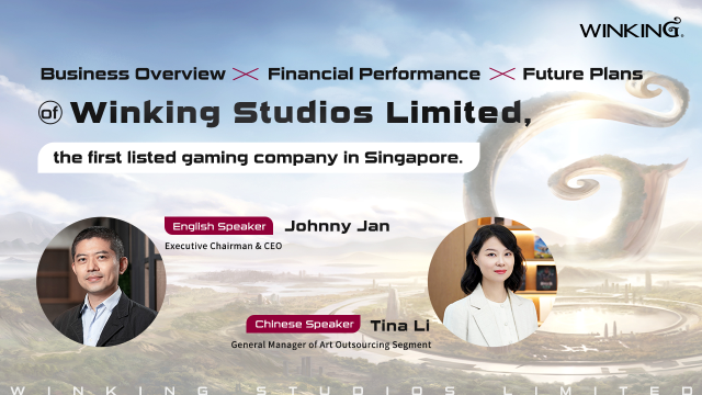 Business Overview, Financial Performance, and Future Plans of Winking Studios Limited, the first listed gaming-related company in Singapore.