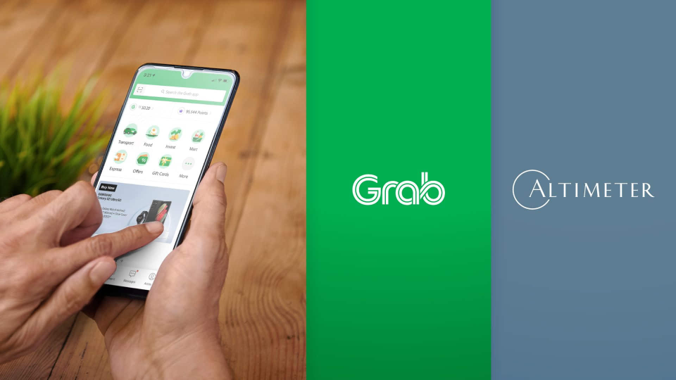 GrabがAltimeter Growthとの統合により世界最大のSPACの取引で$40 billionの評価額を得るとForbesは報じています。