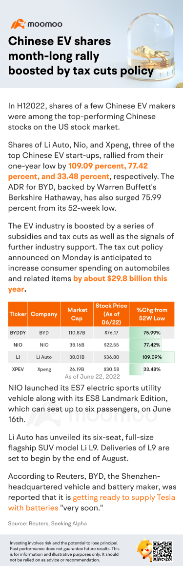 Chinese EV shares month-long rally boosted by tax cuts policy