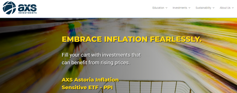 インフレに敏感なETF「PPI」は、物価上昇に対するヘッジを目的としています。