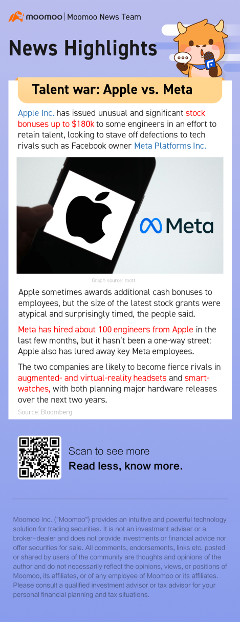 人才大战：苹果对战 Meta
