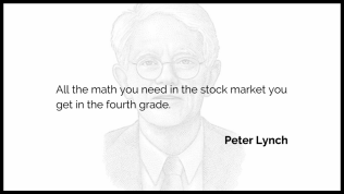[Quote of the day] All the math you need in the stock market ...
