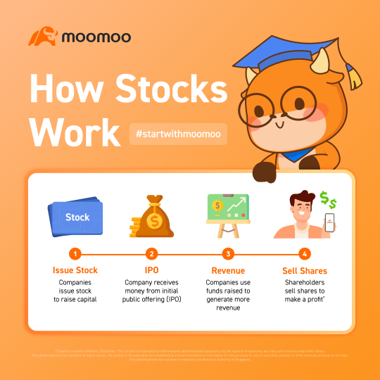 株式はどのように機能しますか？ #moomooでのスタート