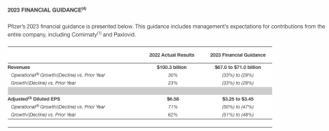 Pfizer (PFE) Earnings - Gloomy Road Ahead