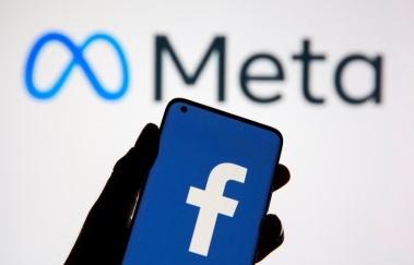 Meta Platforms reports first increase in sales in nearly a year