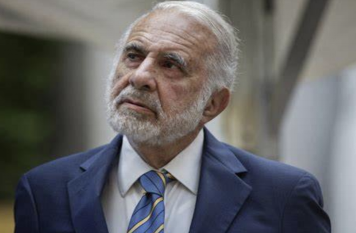 Billionaire and philanthropist Carl Celian Icahn. - moomoo Community