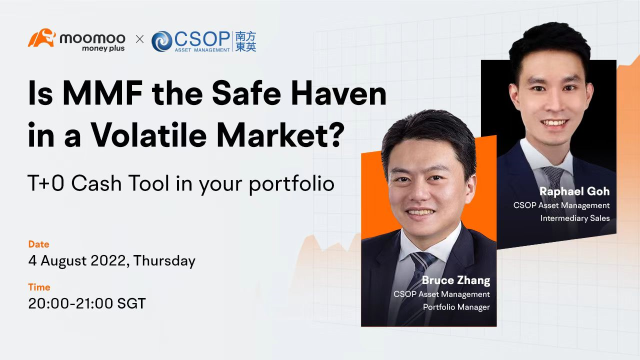 Is MMF the safe haven in a volatile market?—— T+0 cash tool in your portfolio