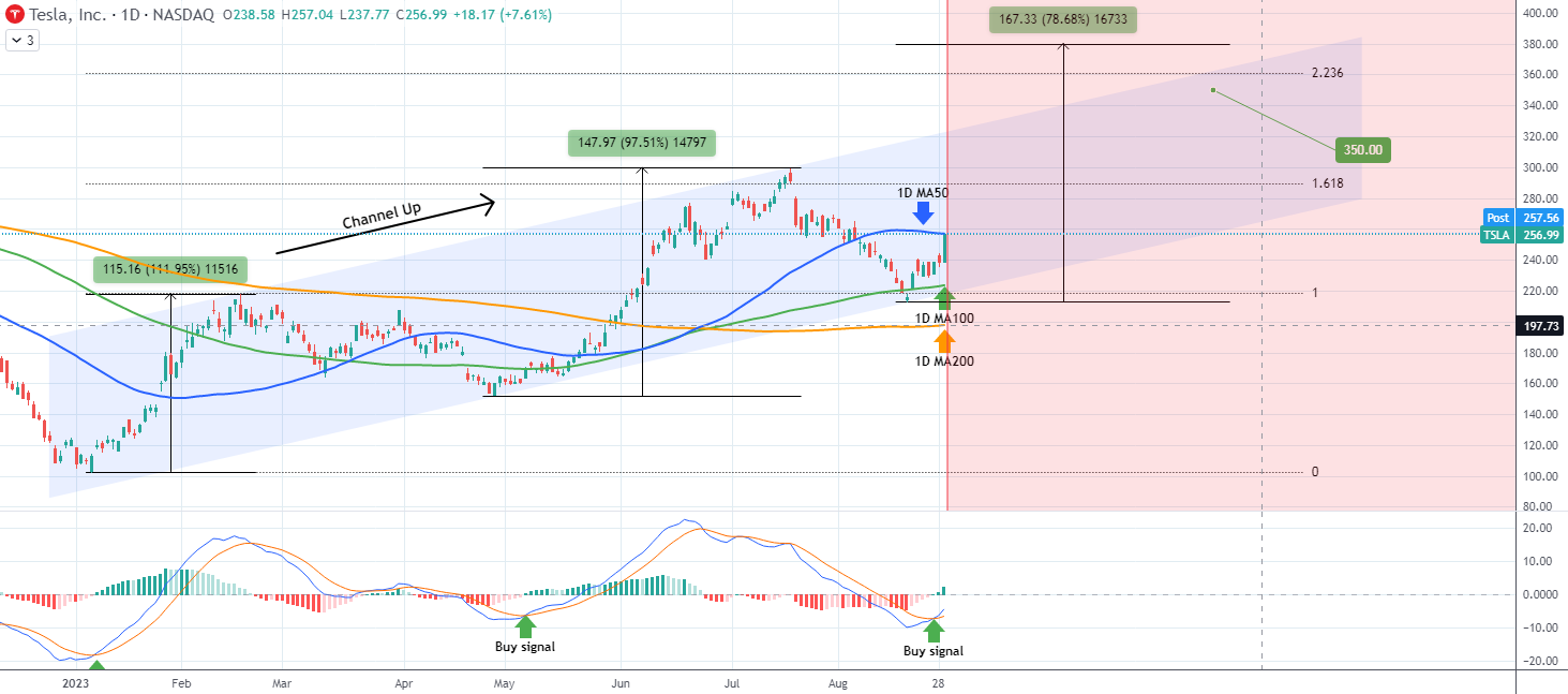 TESLA Is turning into one of the hottest buys right now.