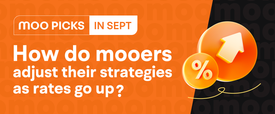 Moo Picks in September: How do mooers adjust their strategies as rates go up?