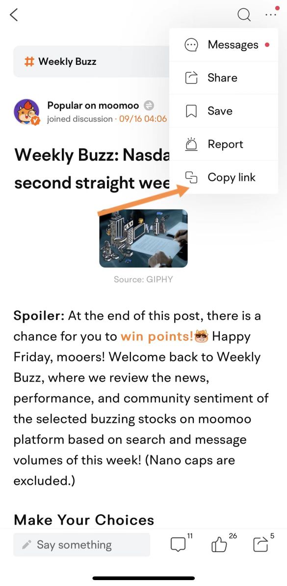Share the best writing you read on moomoo in September!