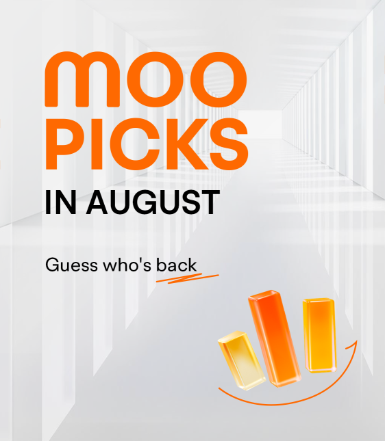 8月のMoo Picks：誰が戻ってきたか当ててごらん！