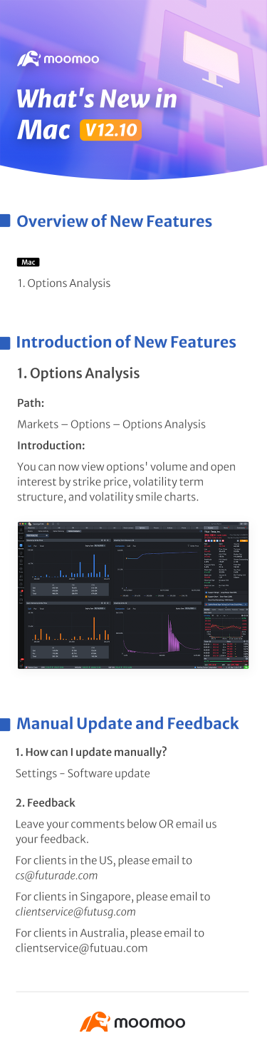 What's New: Options analysis available in Mac v12.10