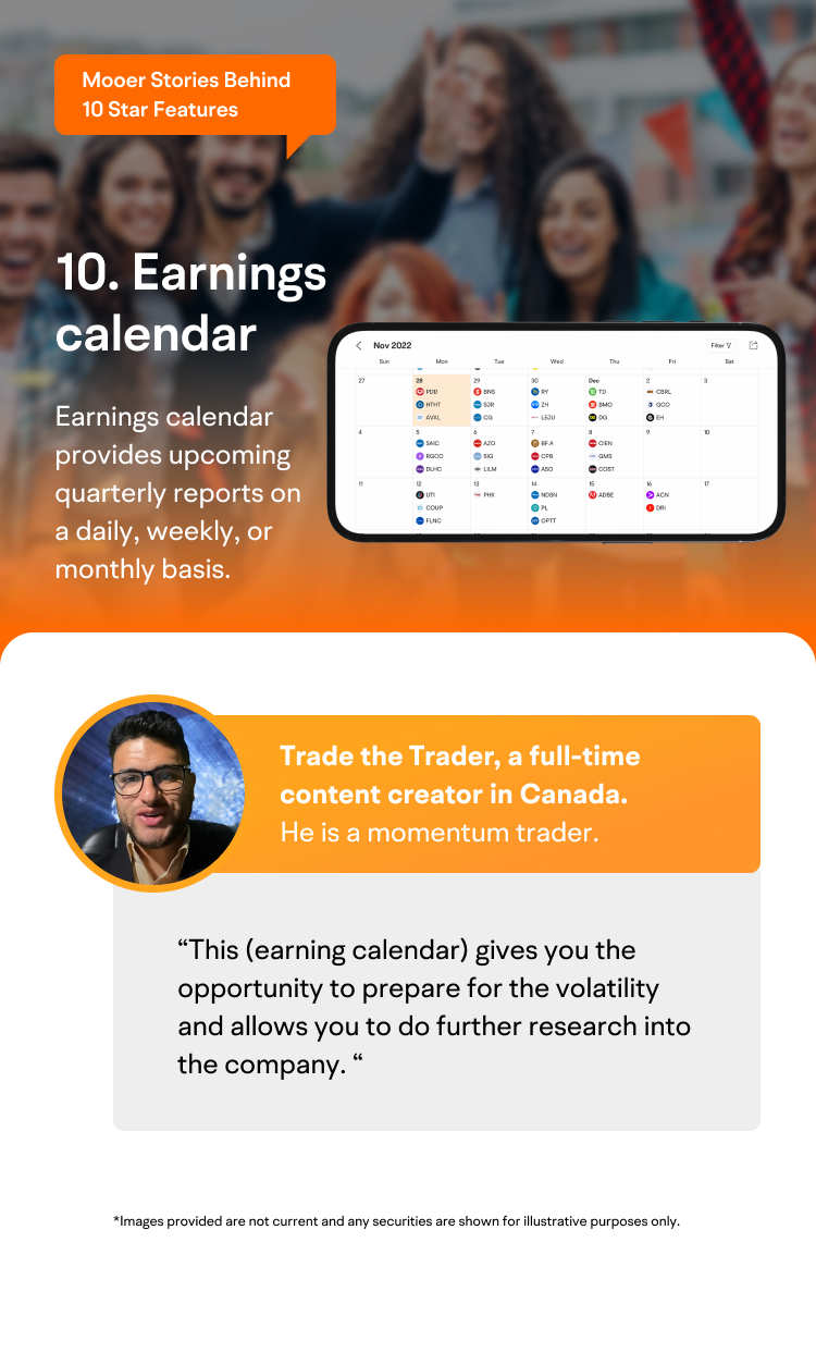 Mooer Stories Behind 10 Star Product Features: Earnings Calendar