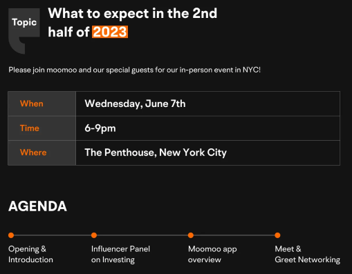 Meet moomoo in New York: What to expect in the 2nd half of 2023?