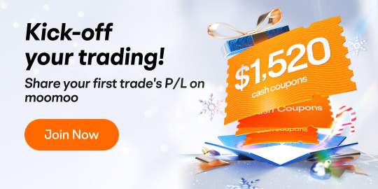 Trading kick-off: Post the P/L of your first trade on moomoo