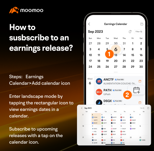 Explore moomoo features: Stay Ahead of the Game with moomoo's Earnings Calendar