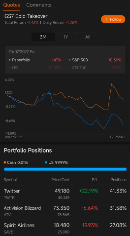 81%的Guess the Stock投資組合表現優異：留言就有機會贏得1000分！