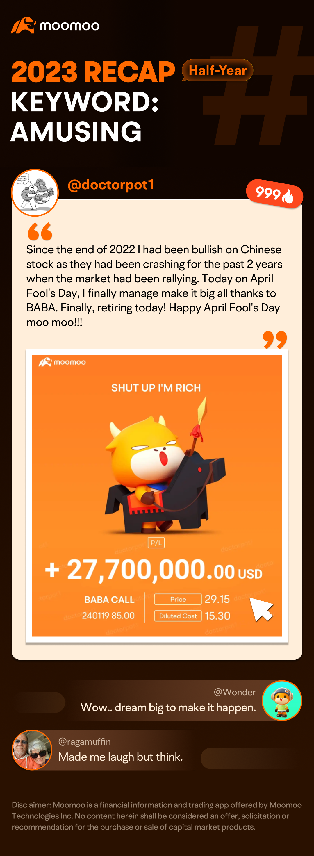2023 Half-Year Recap: Impressive mooers & moments in the Moo community
