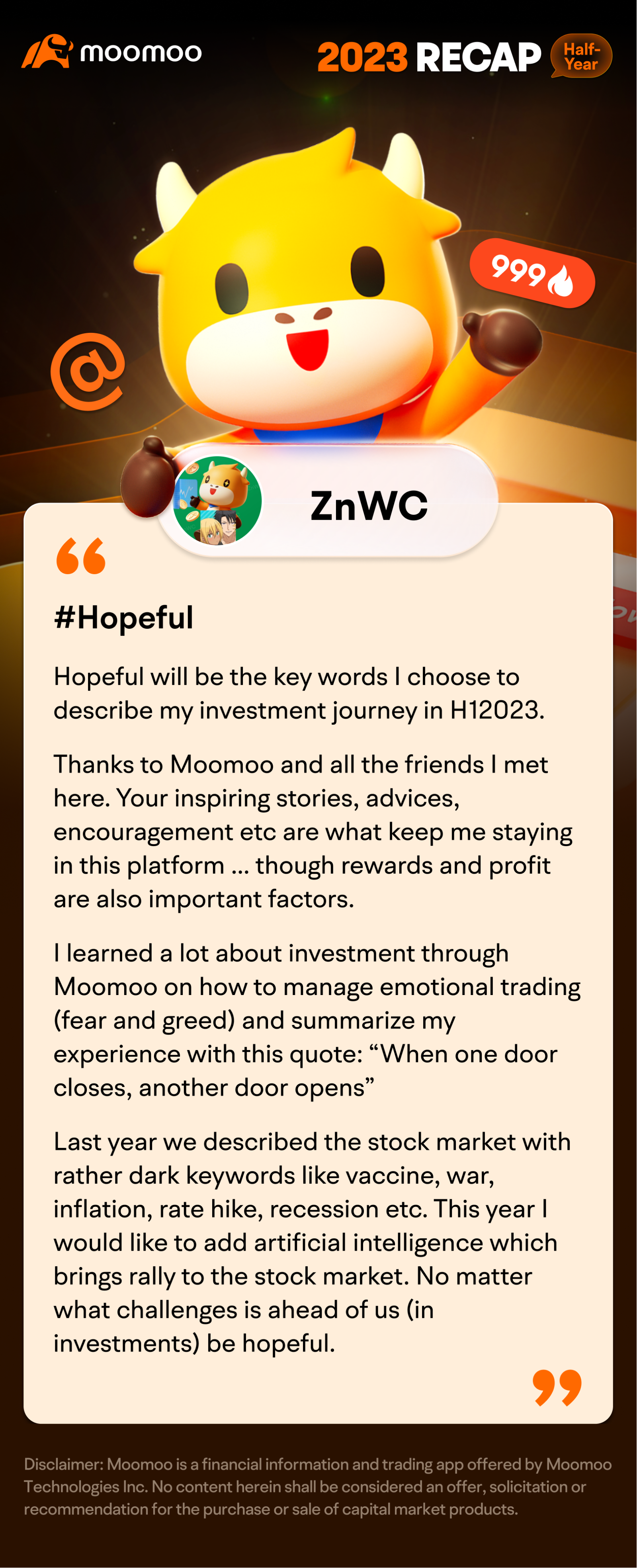 2023 Half-Year Recap: Mooers' H1 keywords