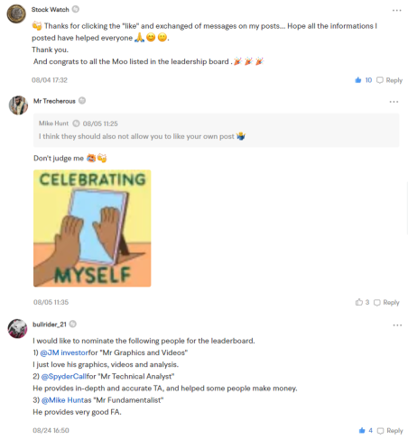 Moo Leaderboard Vol.12: Forward together
