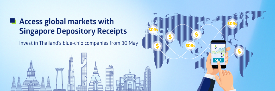 Be one of the first Mooers to start investing in Thai blue chips! Trade any Thai SDRs to get S$6.60 cash coupon!
